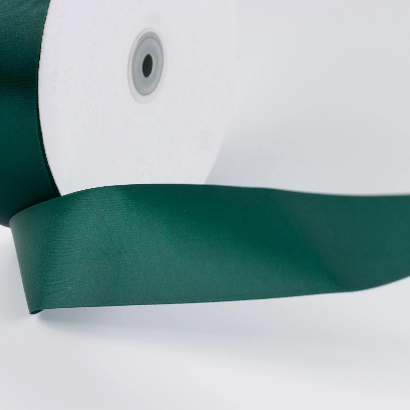 Single Face Satin Ribbon Roll Hunter Emerald Green 2" x 100 Yards Decorative Craft Ribbon - Image 8