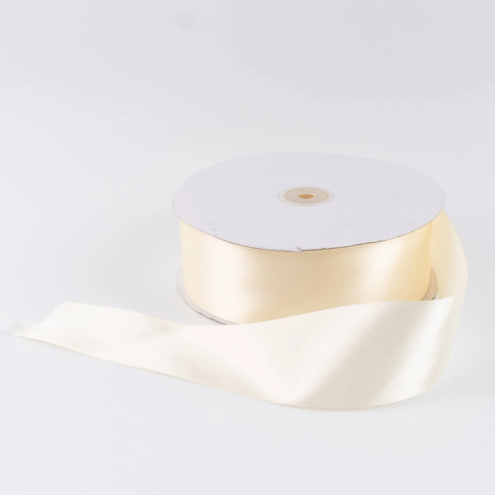 Single Face Satin Ribbon Roll Ivory 2" x 100 Yards Decorative Craft Ribbon - Image 6