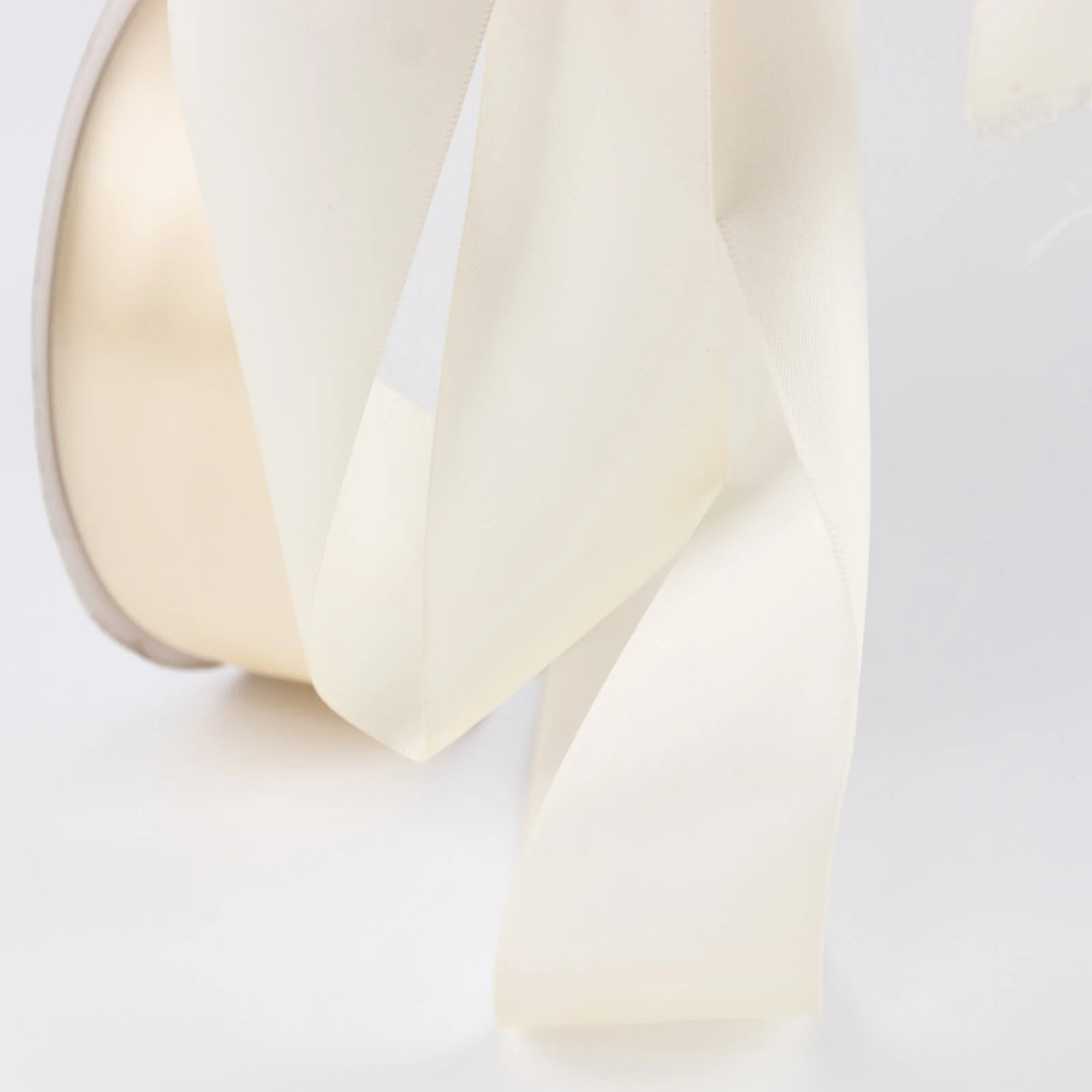 Single Face Satin Ribbon Roll Ivory 2" x 100 Yards Decorative Craft Ribbon - Image 8