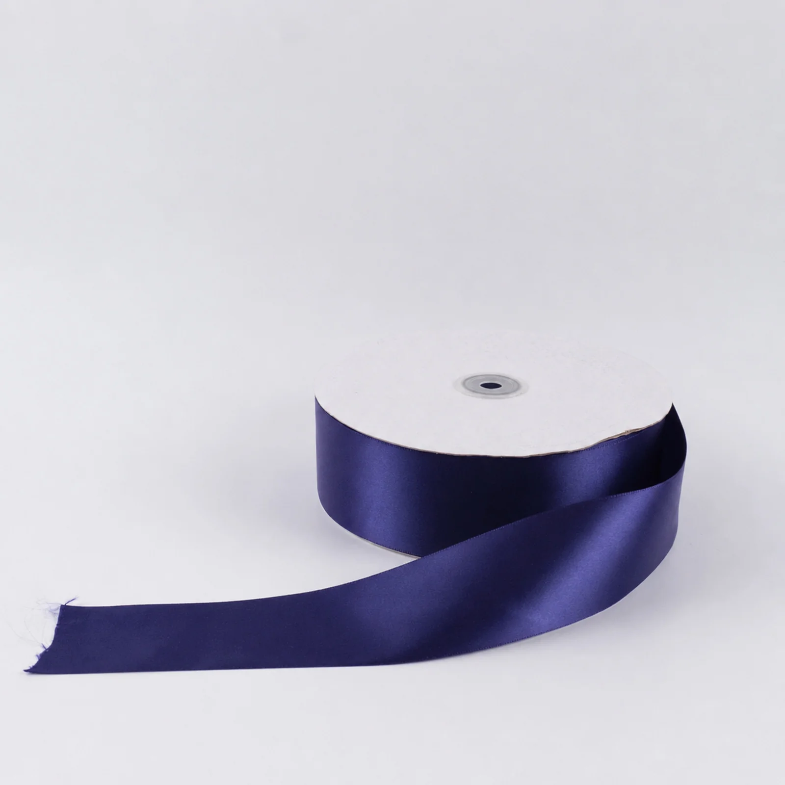 Single Face Satin Ribbon Roll Navy Blue 2" x 100 Yards Decorative Craft Ribbon - Image 6
