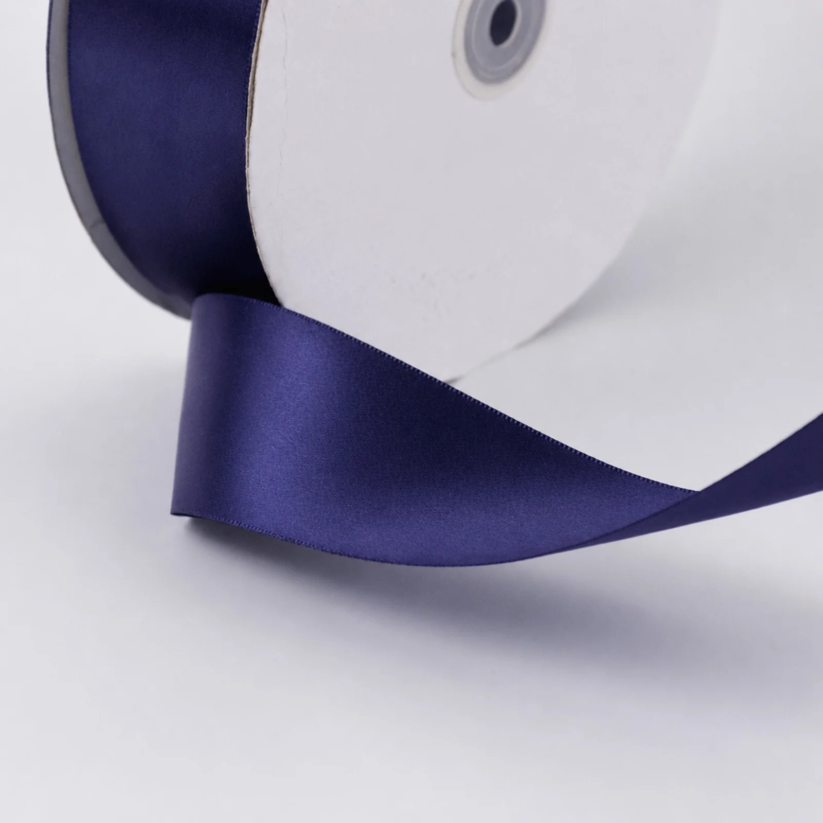Single Face Satin Ribbon Roll Navy Blue 2" x 100 Yards Decorative Craft Ribbon - Image 8