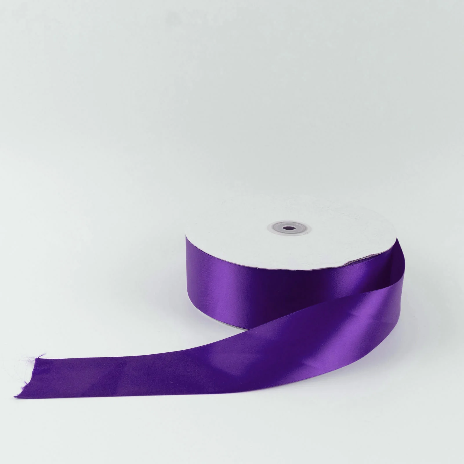 Single Face Satin Ribbon Roll Purple 2" x 100 Yards Decorative Craft Ribbon - Image 6