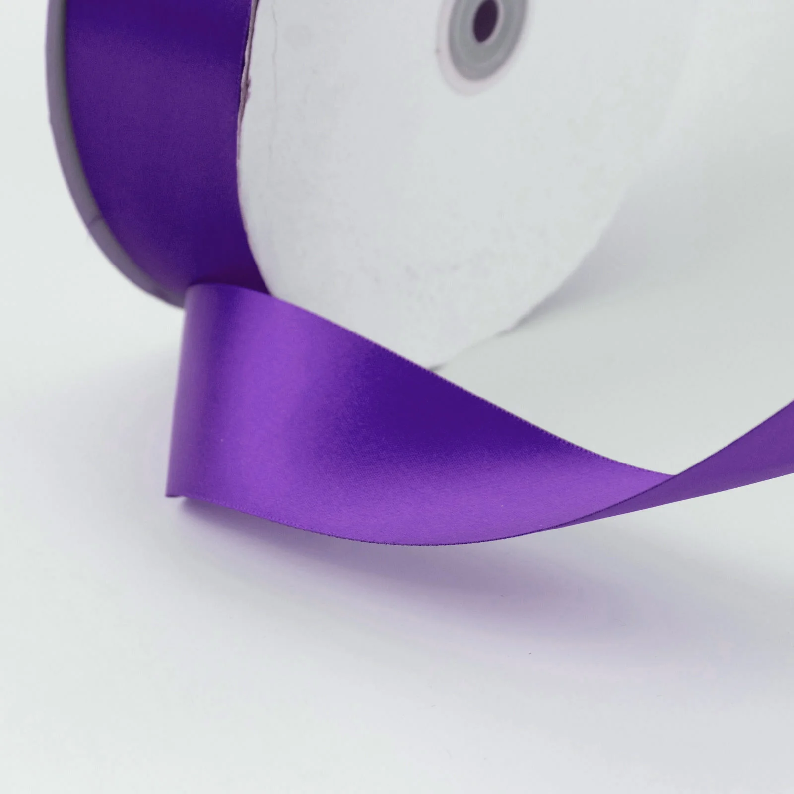 Single Face Satin Ribbon Roll Purple 2" x 100 Yards Decorative Craft Ribbon - Image 8