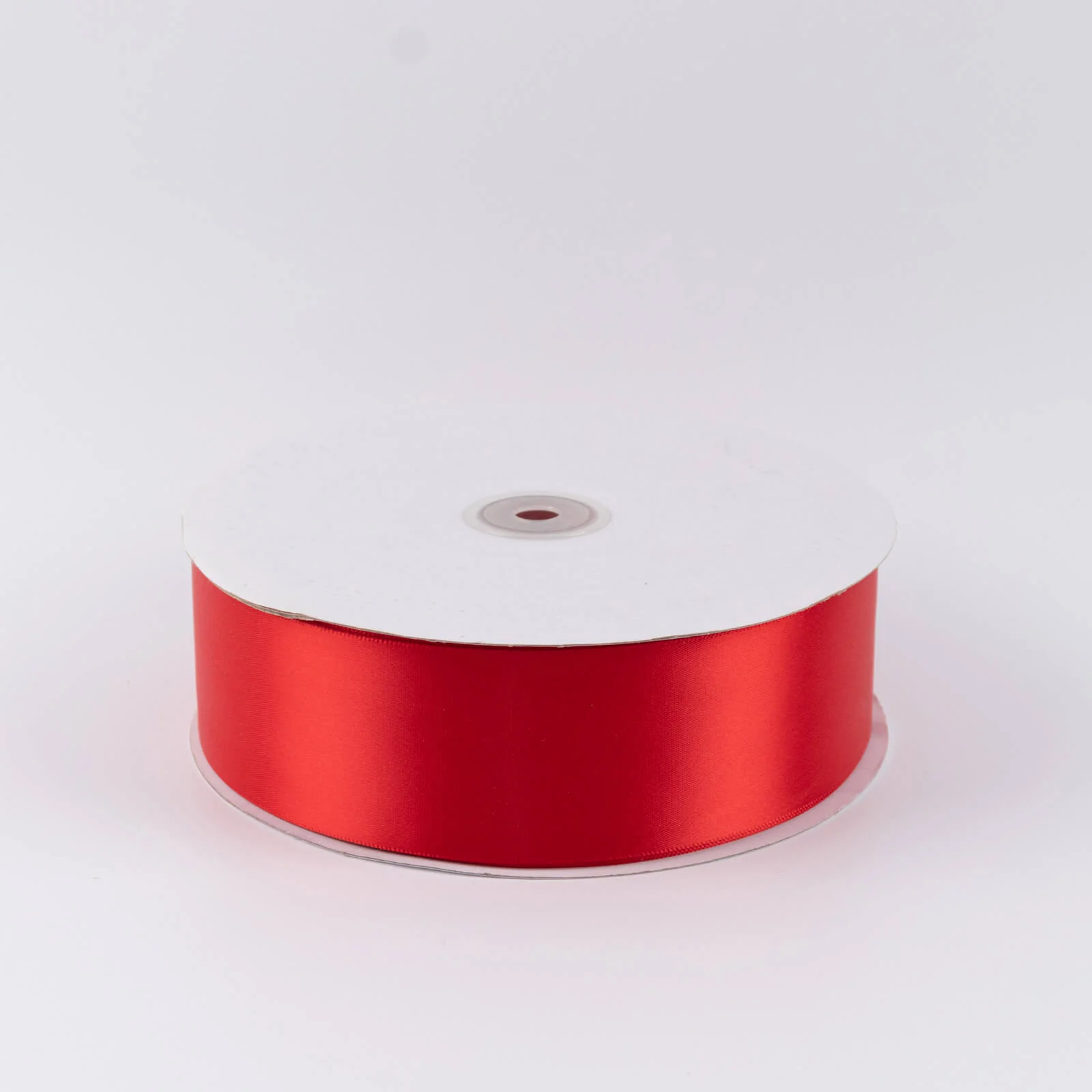 Single Face Satin Ribbon Roll Red 2" x 100 Yards Decorative Craft Ribbon - Image 2