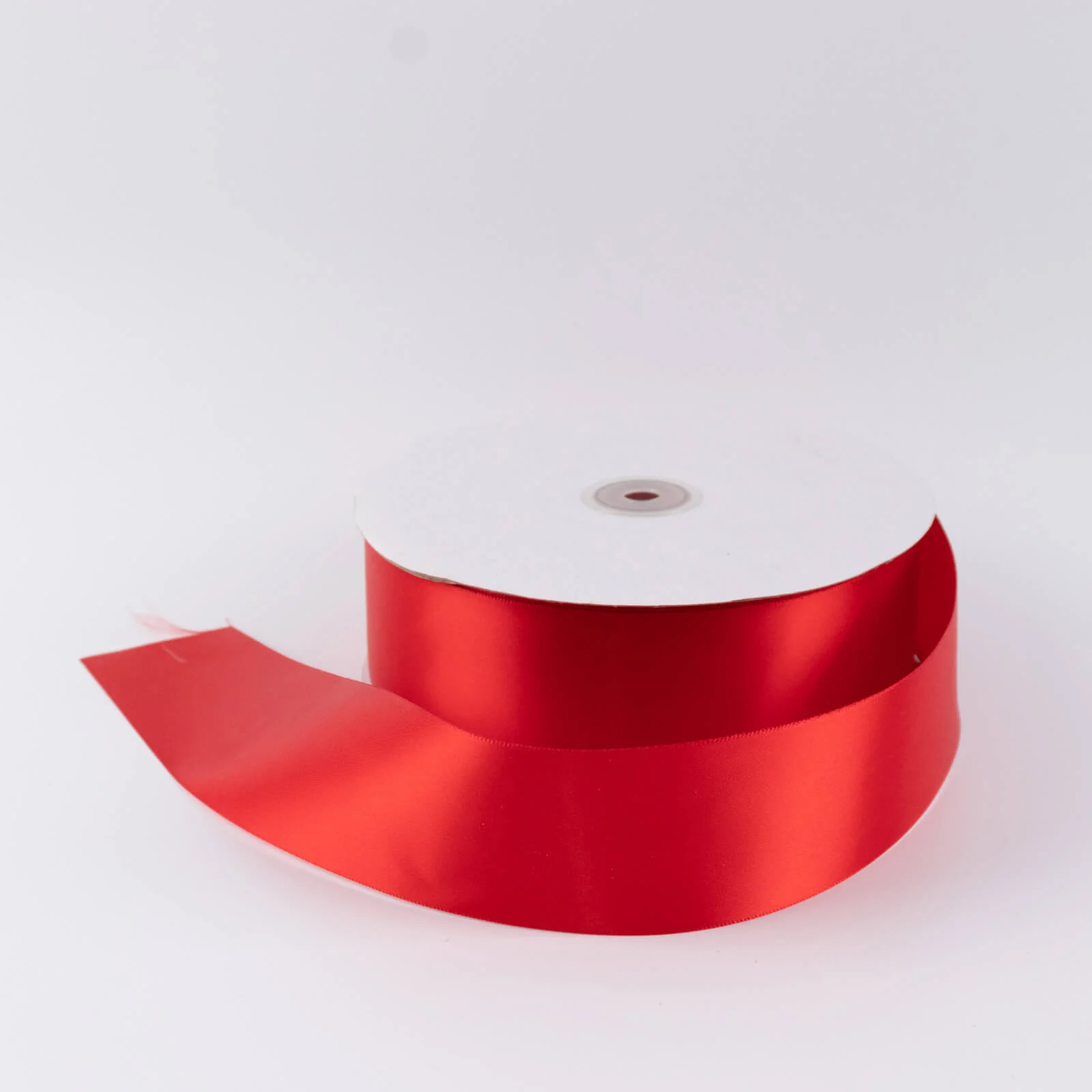 Single Face Satin Ribbon Roll Red 2" x 100 Yards Decorative Craft Ribbon - Image 6