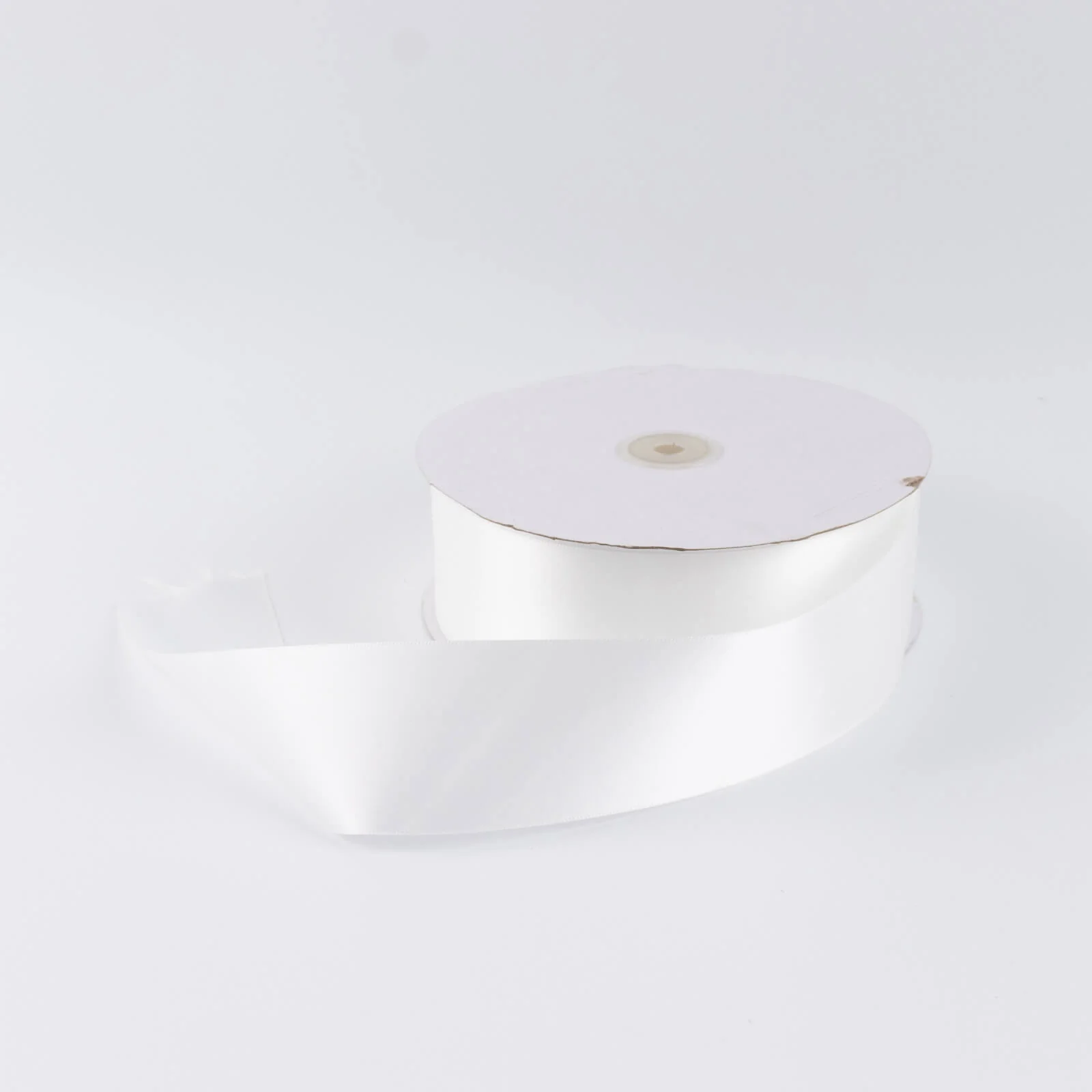 Single Face Satin Ribbon Roll White 2" x 100 Yards Decorative Craft Ribbon - Image 6