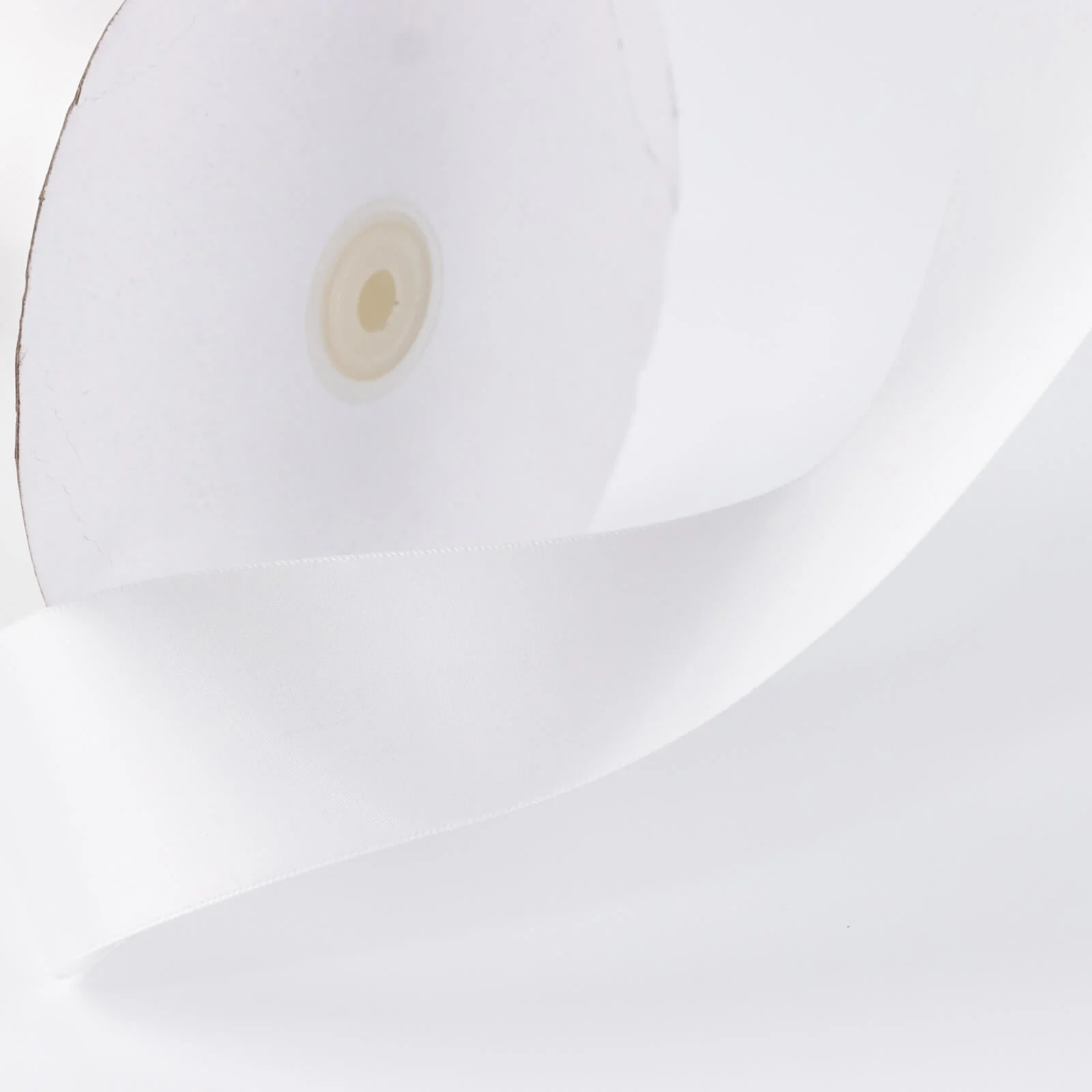 Single Face Satin Ribbon Roll White 2" x 100 Yards Decorative Craft Ribbon - Image 8
