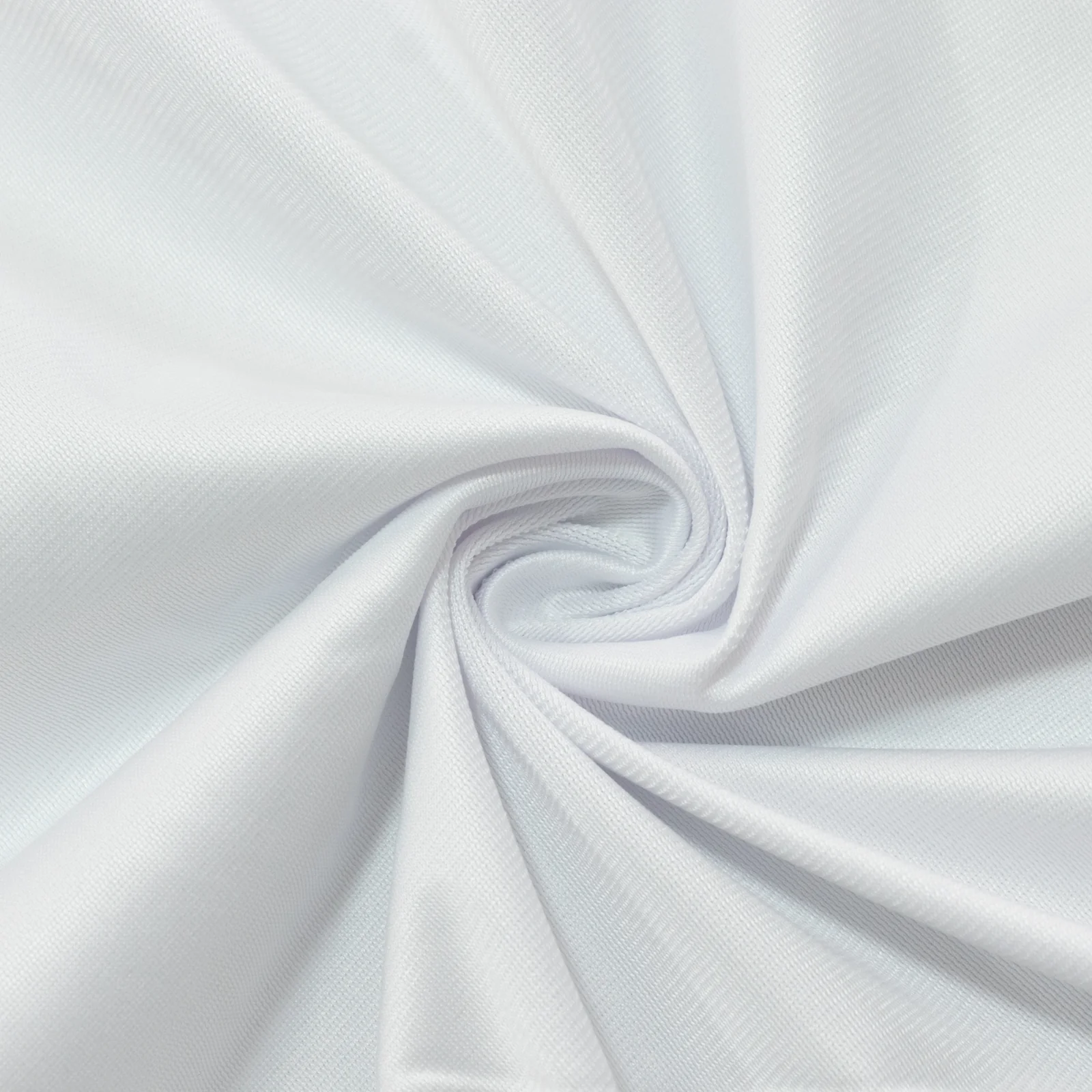 Scuba Rectangular 90"x132" Tablecloth White with Rounded Corners – Seamless, Wrinkle Free & Stain Resistant Table Cover - Image 9