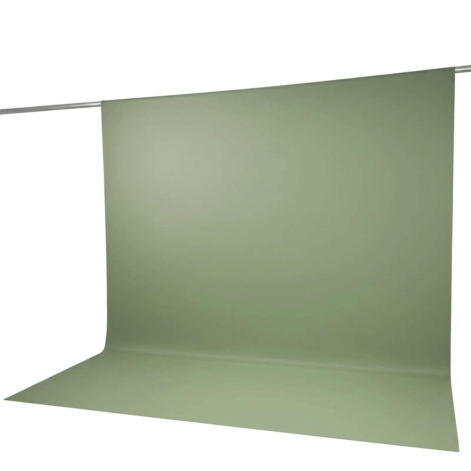 Scuba Polyester Event Backdrop Curtain Dusty Sage Green 10ftx12ft Durable Flame Resistant Wrinkle-Free Photography Drape Panel With Rod Pocket - Image 6