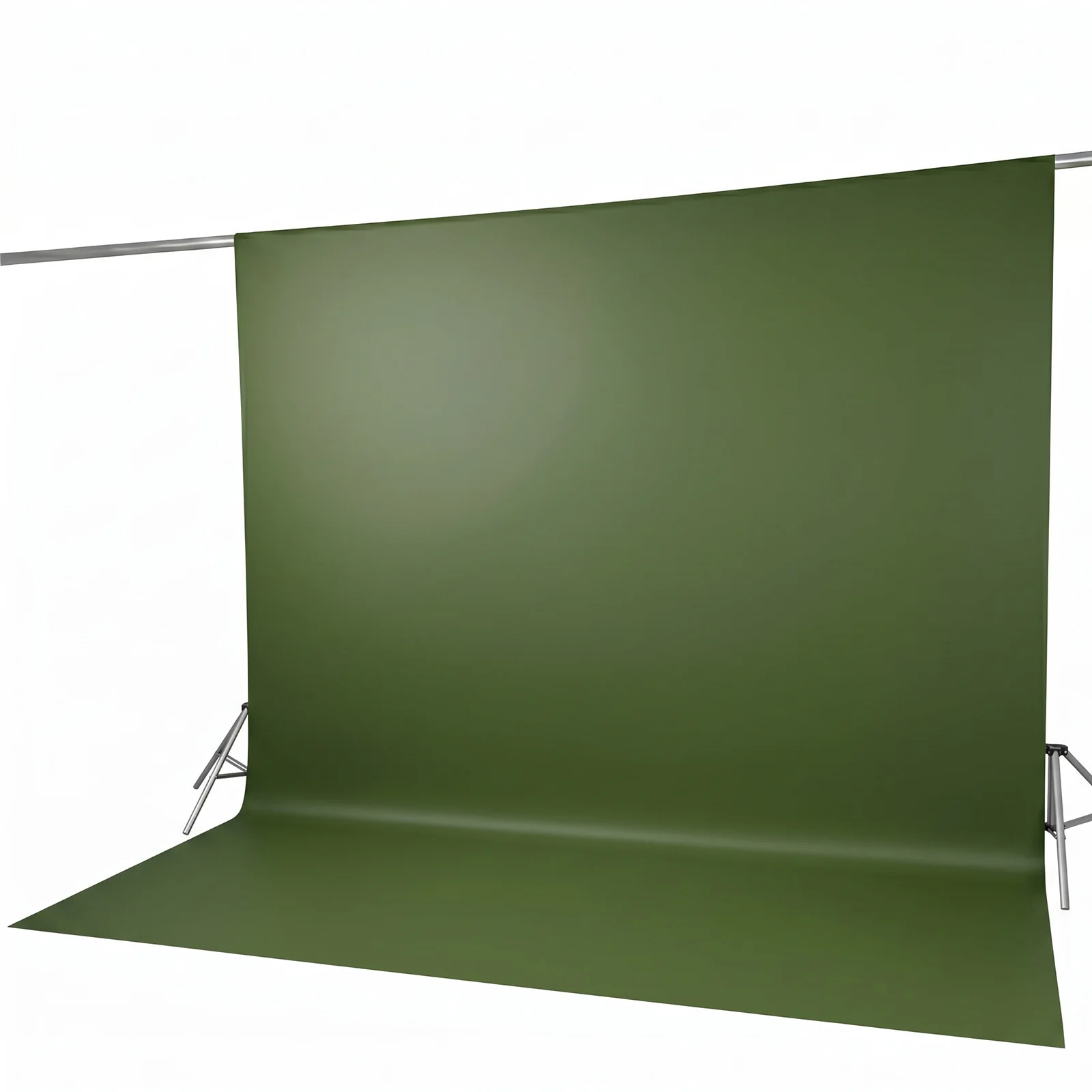 Scuba Polyester Event Backdrop Curtain Olive Green 10ftx12ft Durable Flame Resistant Wrinkle-Free Photography Drape Panel With Rod Pocket - Image 8