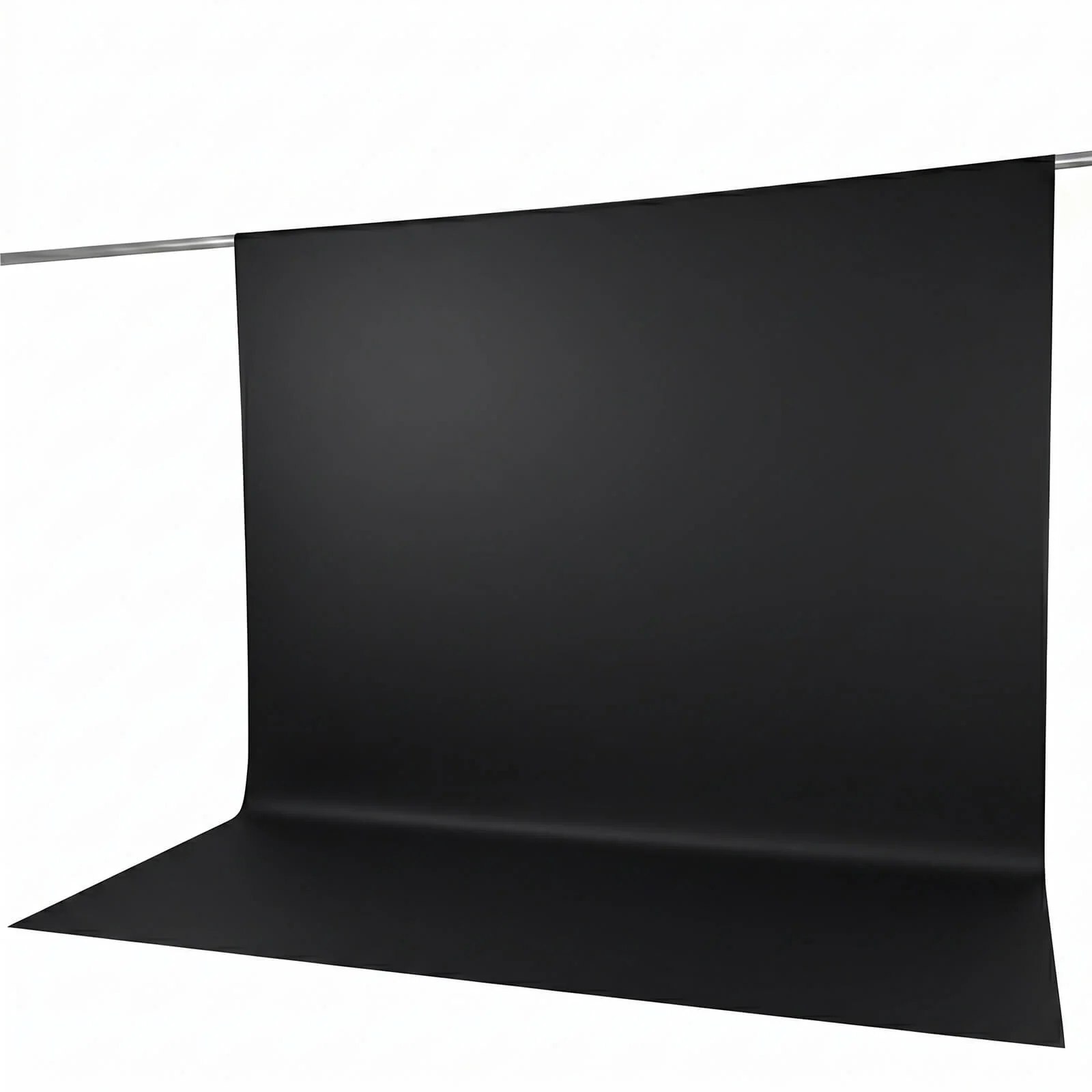 Scuba Polyester Event Backdrop Curtain Black 10ftx12ft Durable Flame Resistant Wrinkle-Free Photography Drape Panel With Rod Pocket - Image 6