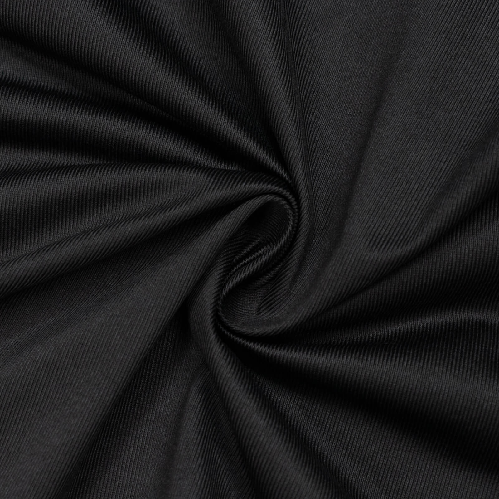 Scuba Polyester Event Backdrop Curtain Black 10ftx12ft Durable Flame Resistant Wrinkle-Free Photography Drape Panel With Rod Pocket - Image 7