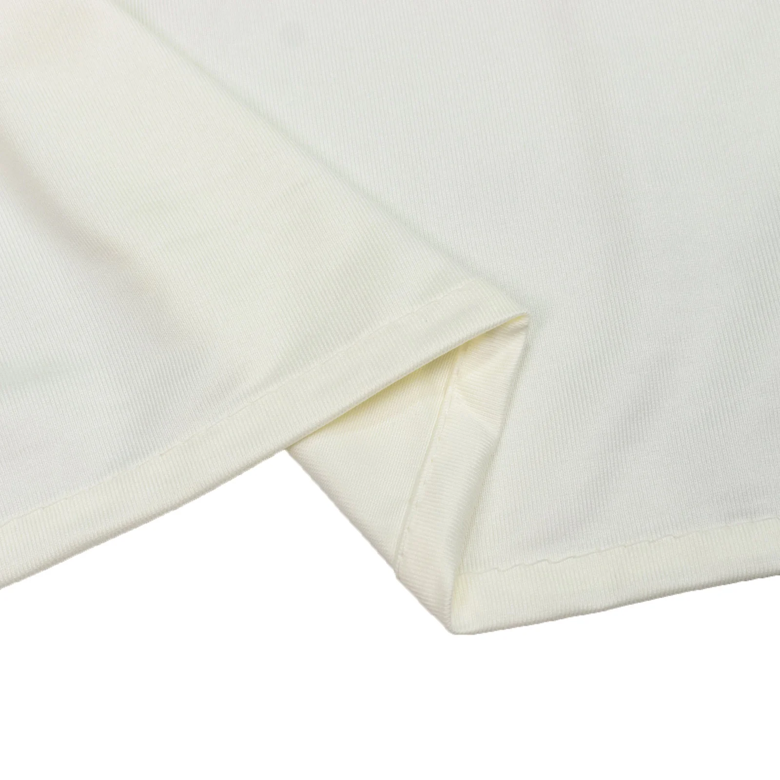 Scuba Polyester Event Backdrop Curtain Ivory 10ftx10ft Durable Flame Resistant Wrinkle-Free Photography Drape Panel With Rod Pocket - Image 7