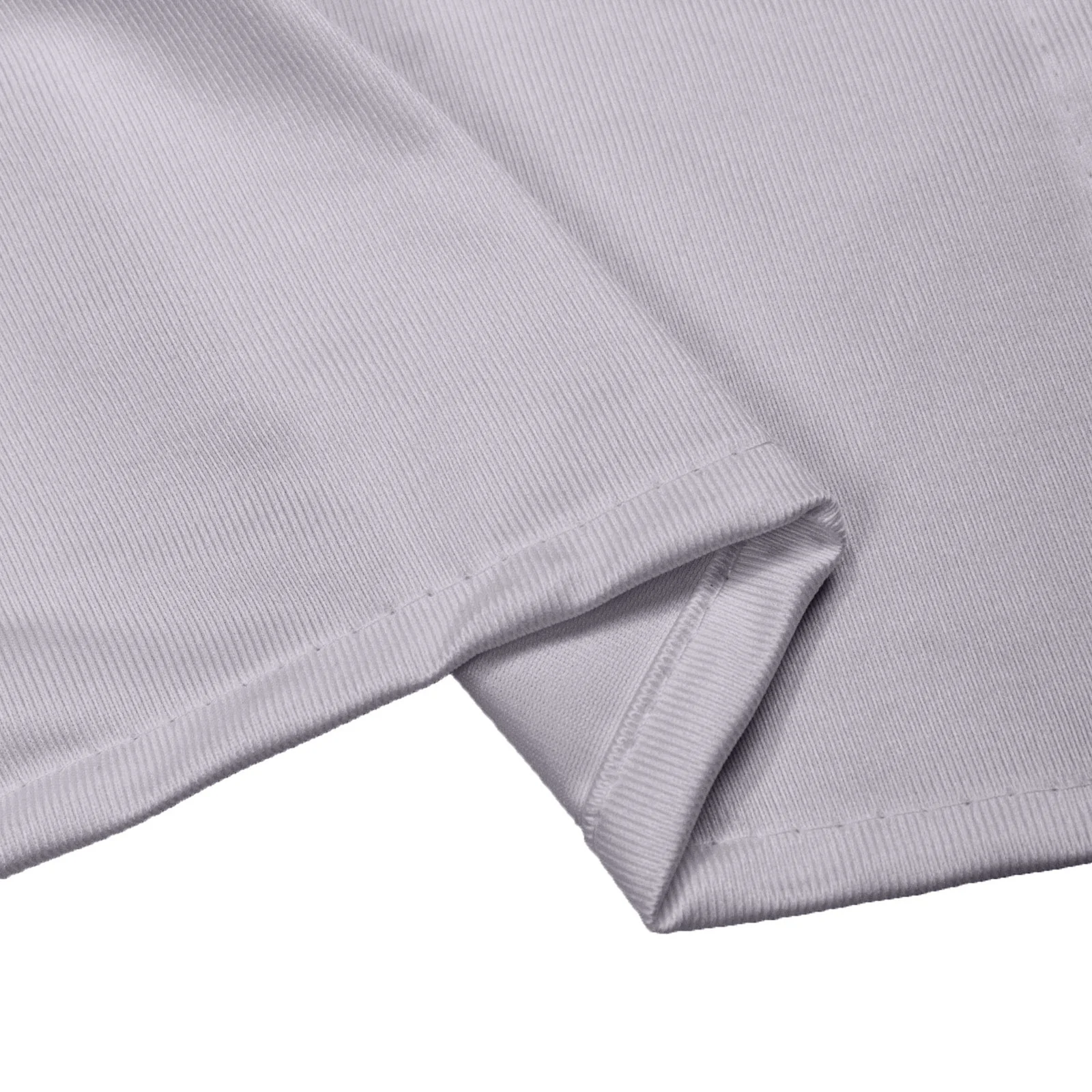Scuba Polyester Event Backdrop Curtain Silver 10ftx10ft Durable Flame Resistant Wrinkle-Free Photography Drape Panel With Rod Pocket - Image 7