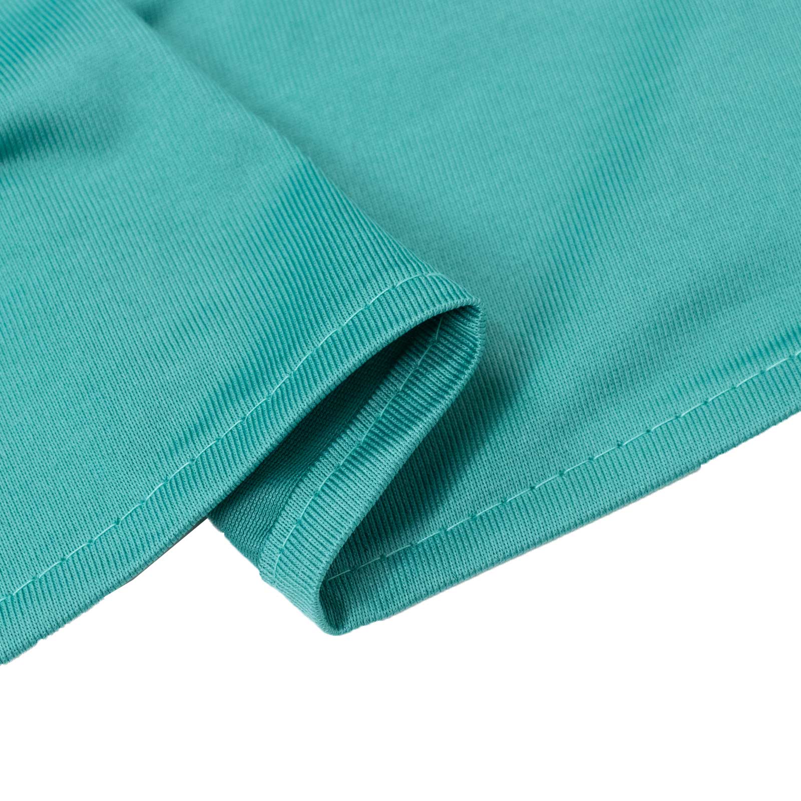 Scuba Polyester Event Backdrop Curtain Turquoise 10ftx10ft Durable Flame Resistant Wrinkle-Free Photography Drape Panel With Rod Pocket - Image 10