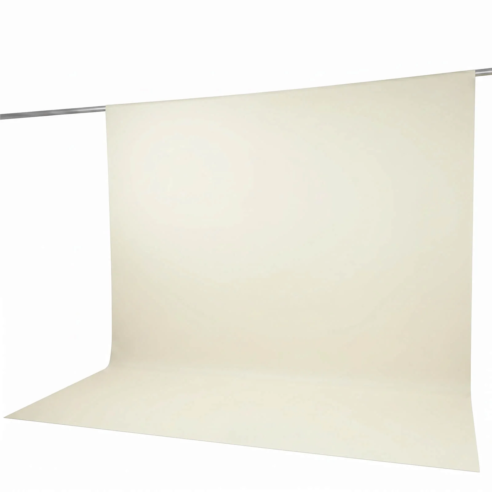 Scuba Polyester Event Backdrop Curtain Ivory 10ftx12ft Durable Flame Resistant Wrinkle-Free Photography Drape Panel With Rod Pocket - Image 6