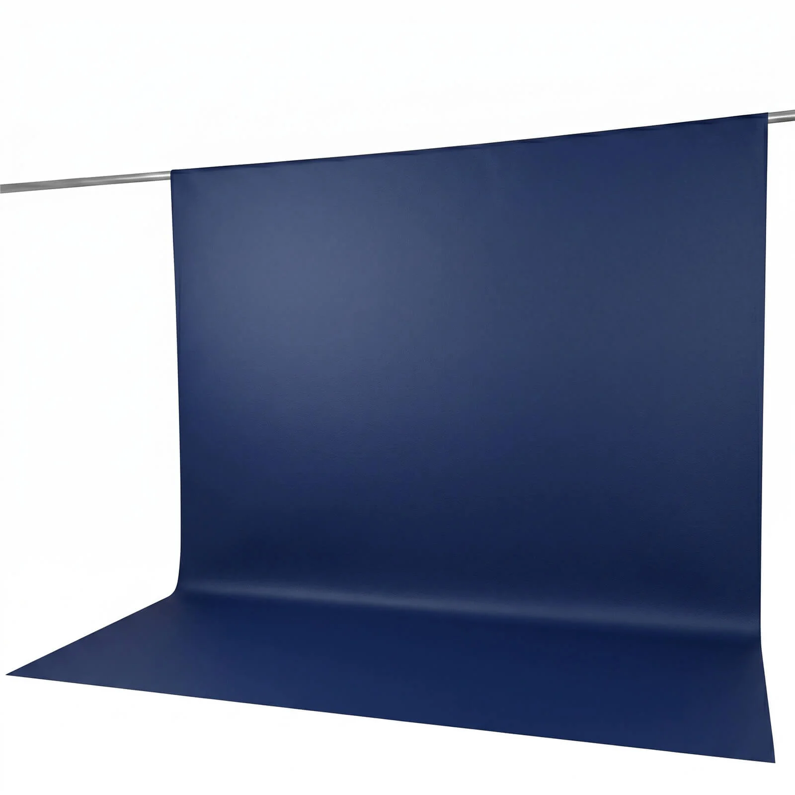 Scuba Polyester Event Backdrop Curtain Navy Blue 10ftx12ft Durable Flame Resistant Wrinkle-Free Photography Drape Panel With Rod Pocket - Image 6