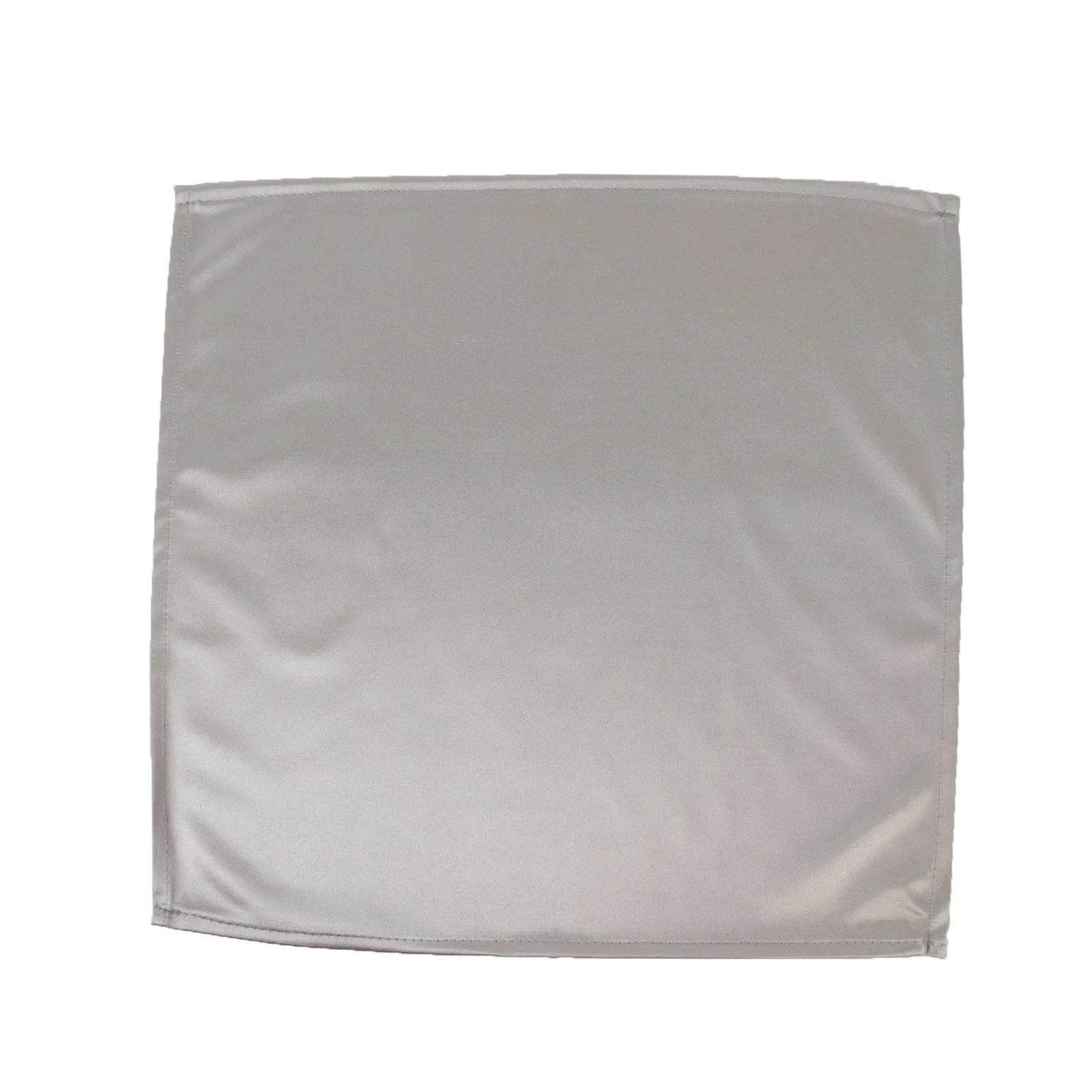 5 Pack Shimmer Silver Scuba Napkins – 17"x17" Wrinkle-Free & Stain-Resistant Cloth Table Napkins - Image 2