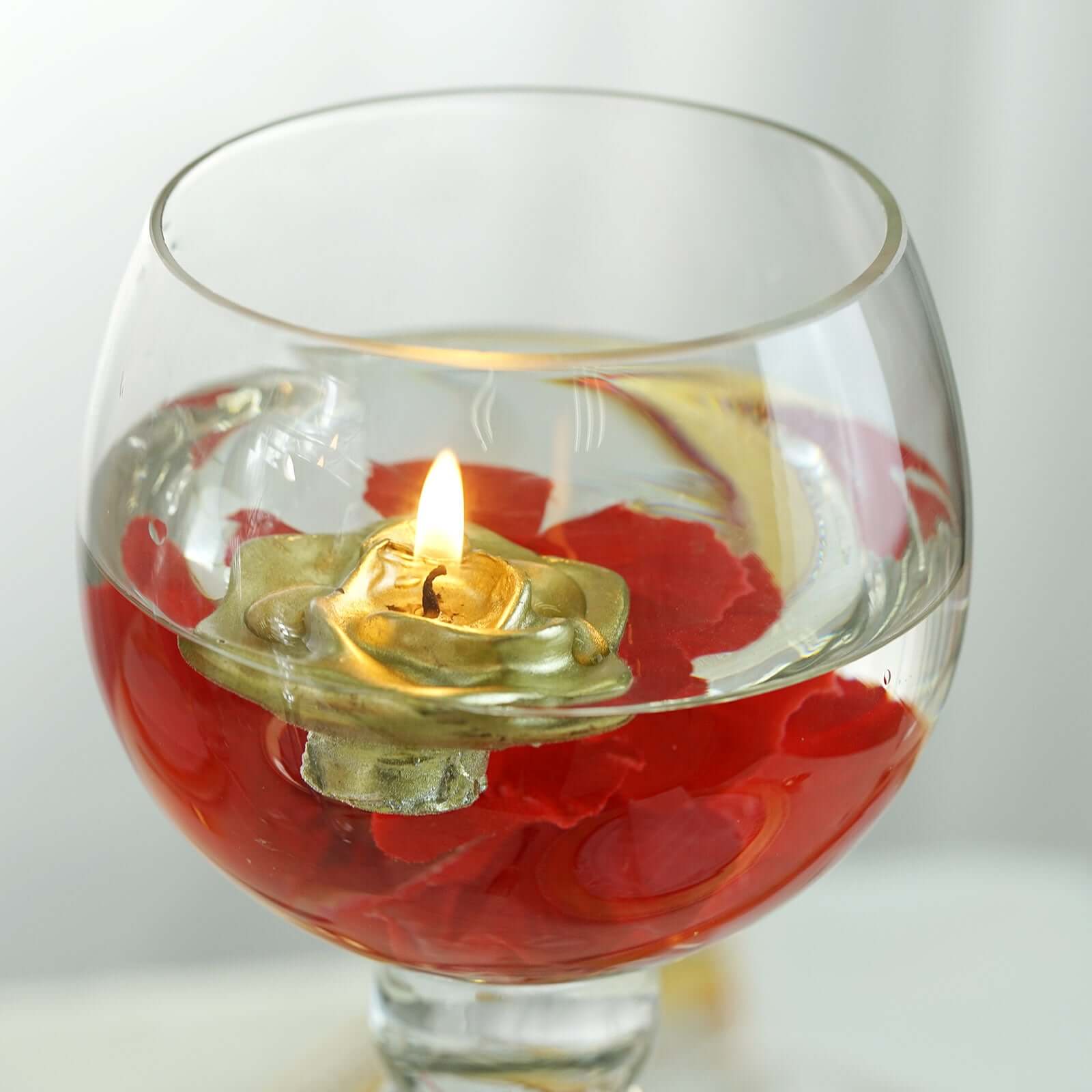Set of 3 Glass Globe Vases Long Stem Clear - Stylish Candle Holder Floral Centerpieces 12", 14", 16" - Image 8