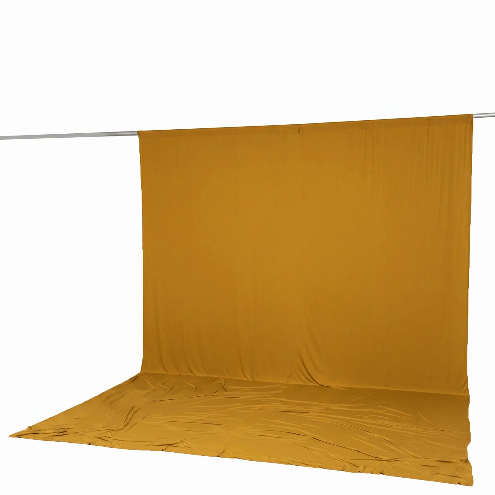 10ft x 14ft Spandex Backdrop Curtain Gold, 4-Way Stretch Wrinkle-Free Photo Booth Backdrop with Rod Pockets for Wedding & Events - Image 6