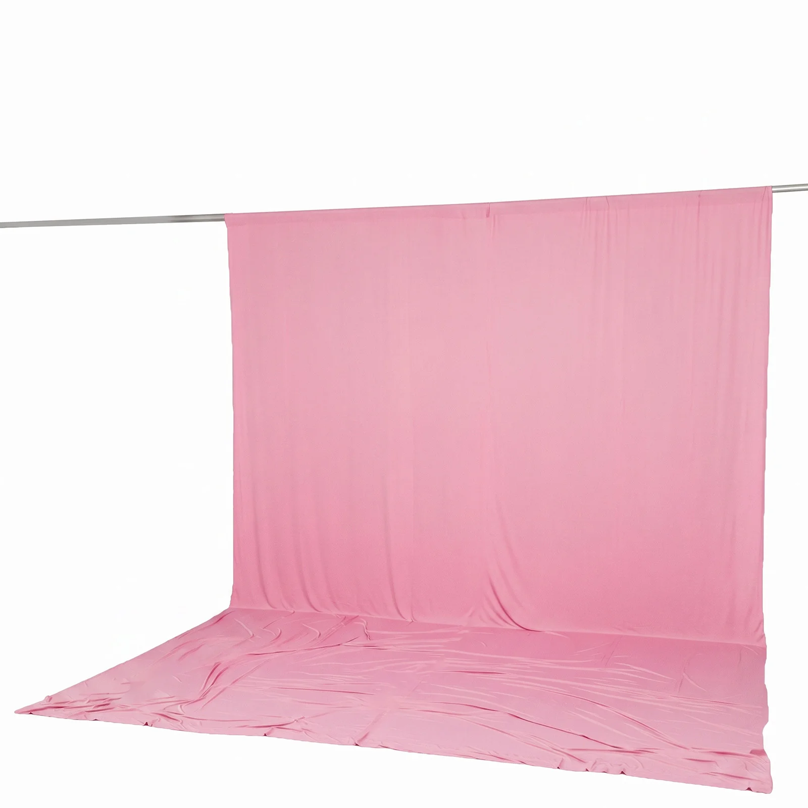 10ft x 14ft Spandex Backdrop Curtain Pink, 4-Way Stretch Wrinkle-Free Photo Booth Backdrop with Rod Pockets for Wedding & Events - Image 6