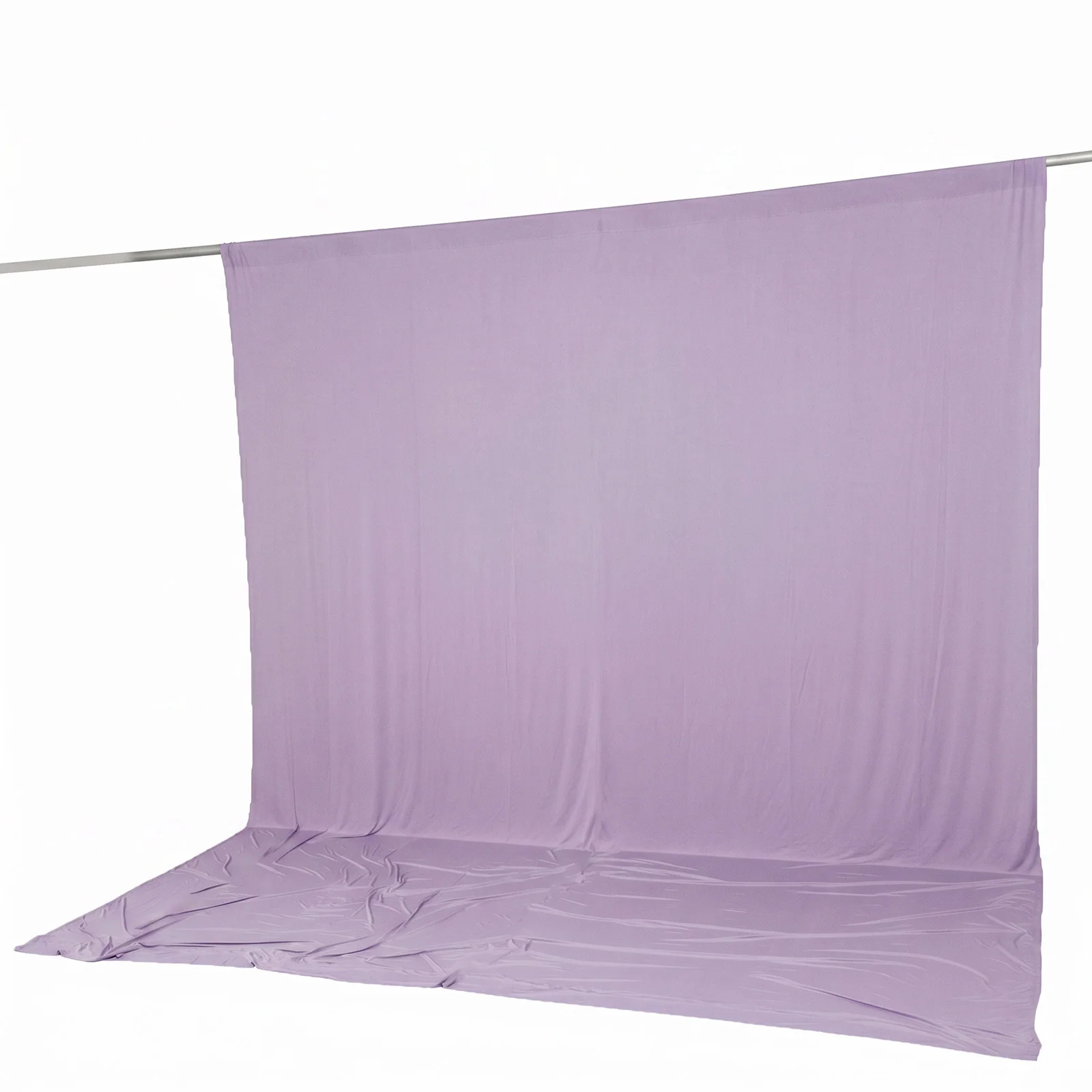 10ft x 12ft Spandex Backdrop Curtain Lavender Lilac, 4-Way Stretch Wrinkle-Free Photo Booth Backdrop with Rod Pockets for Wedding & Events - Image 6