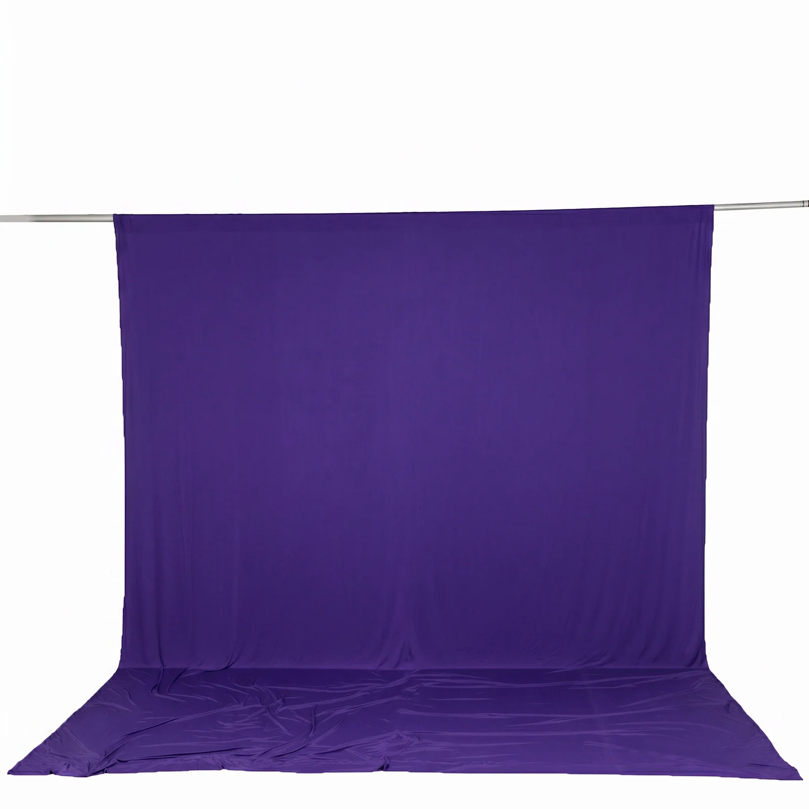 10ft x 12ft Spandex Backdrop Curtain Purple, 4-Way Stretch Wrinkle-Free Photo Booth Backdrop with Rod Pockets for Wedding & Events - Image 2