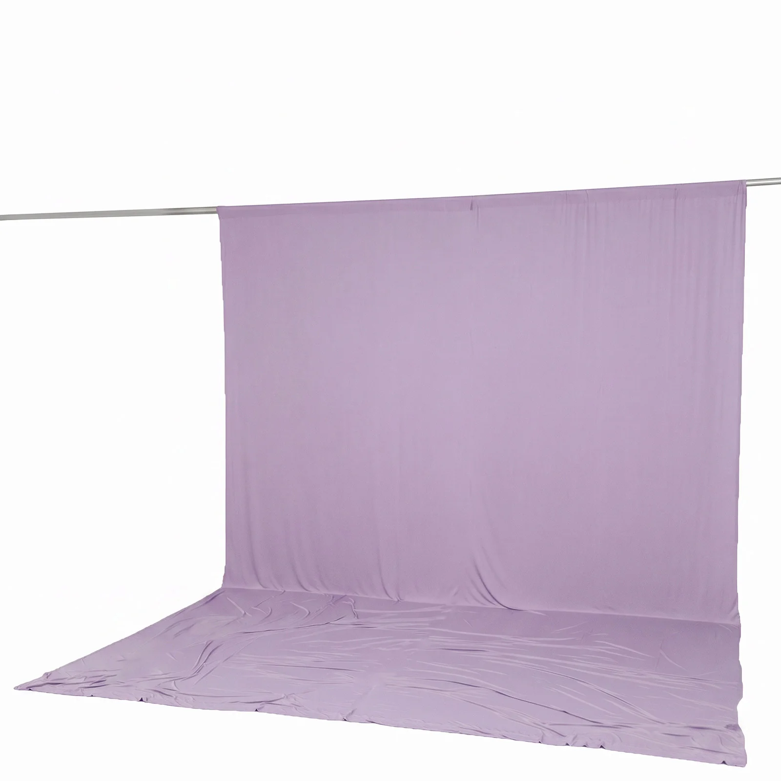 10ft x 14ft Spandex Backdrop Curtain Lavender Lilac, 4-Way Stretch Wrinkle-Free Photo Booth Backdrop with Rod Pockets for Wedding & Events - Image 6
