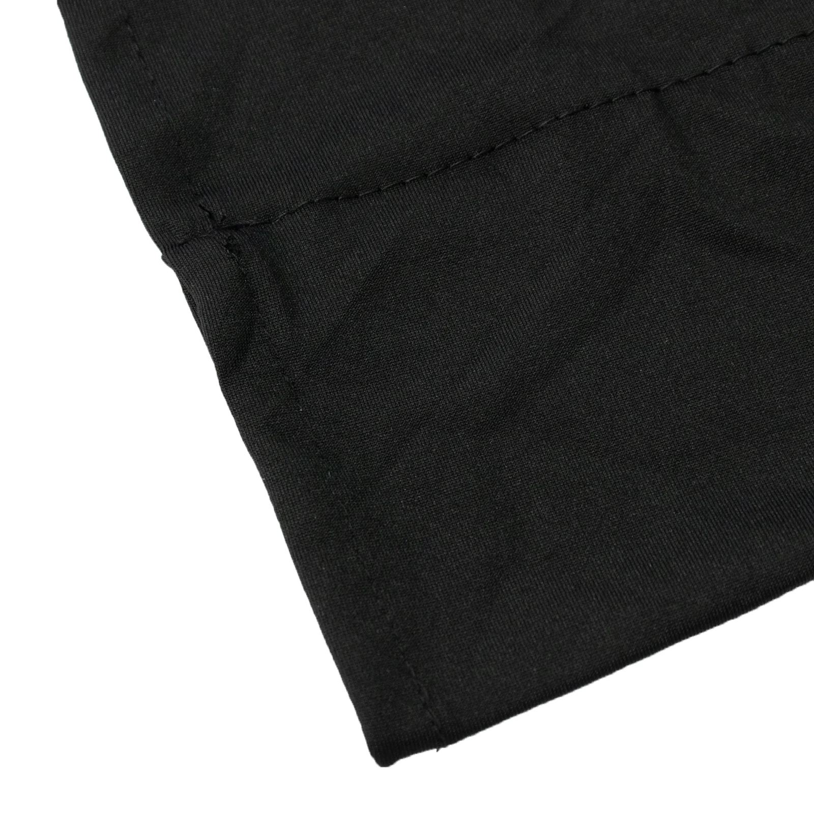 Black Spandex Ceiling Drape Panel, 5ft x 32ft — Wrinkle-Free 4-Way Stretch Fabric, Extra-Long Curtain for Event Ceiling or Backdrop Décor - Image 8
