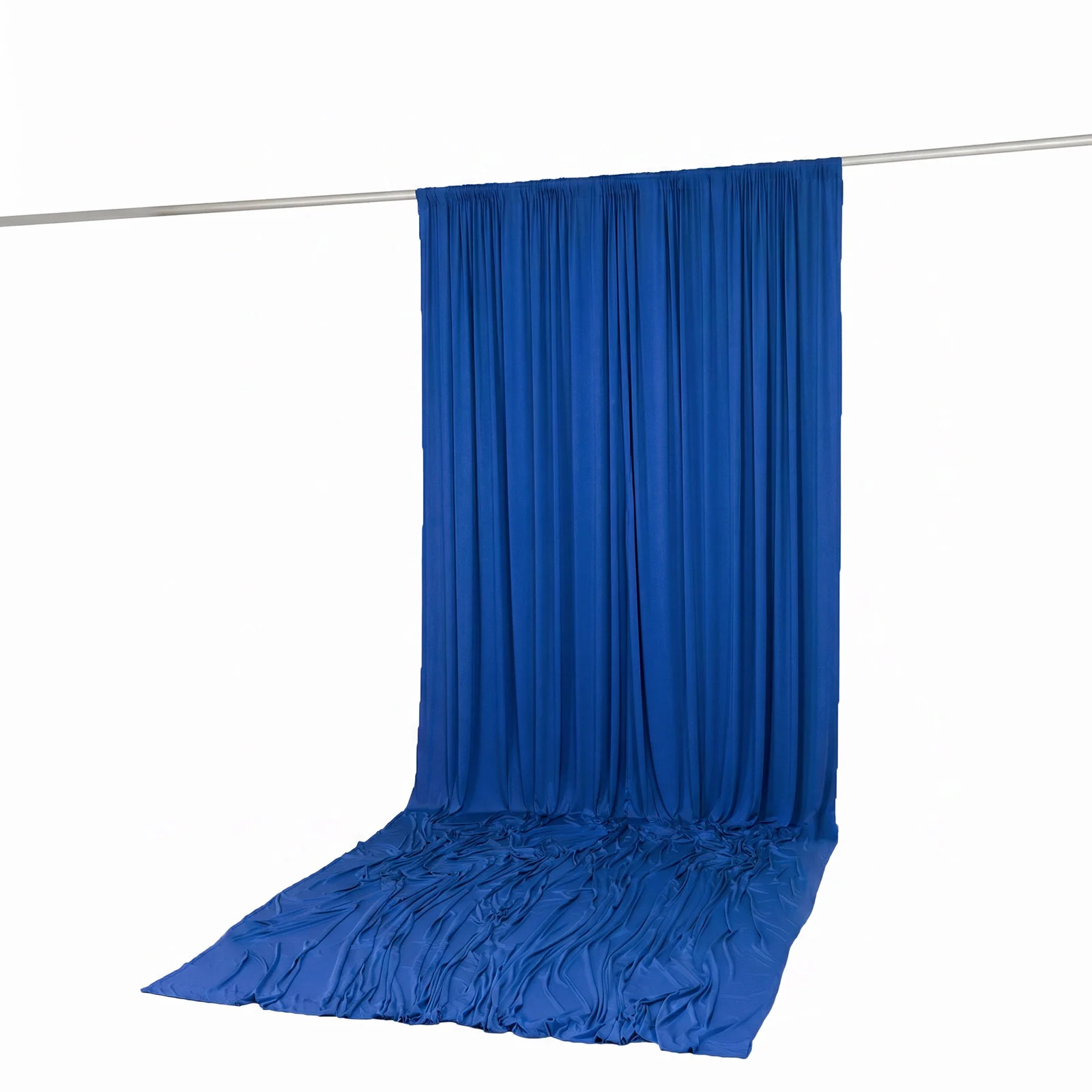 10ft x 14ft Spandex Backdrop Curtain Royal Blue, 4-Way Stretch Wrinkle-Free Photo Booth Backdrop with Rod Pockets for Wedding & Events - Image 5