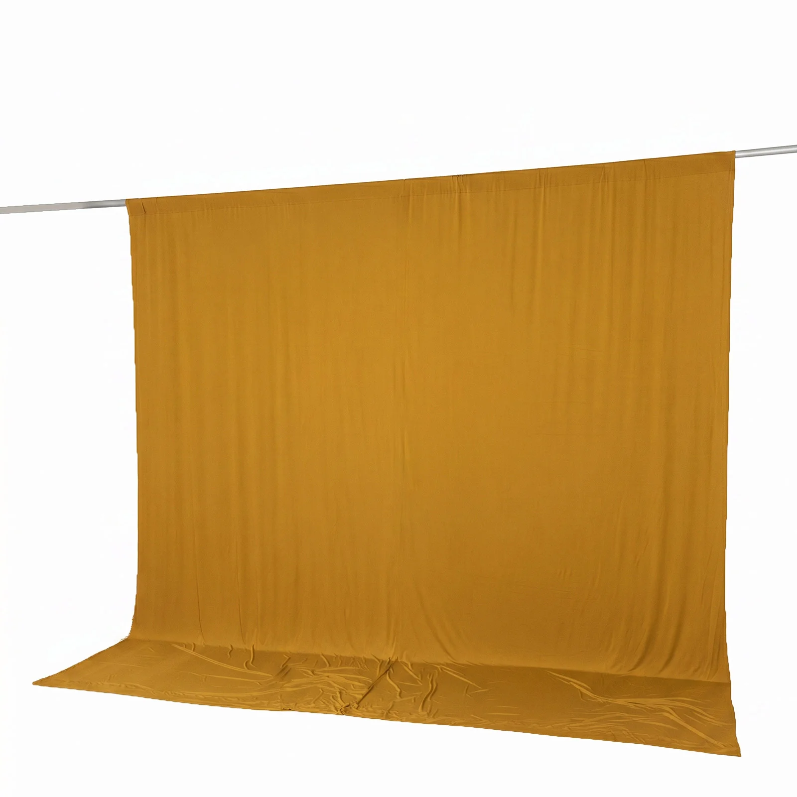 10ft x 10ft Spandex Backdrop Curtain Gold, 4-Way Stretch Wrinkle-Free Photo Booth Backdrop with Rod Pockets for Wedding & Events - Image 8