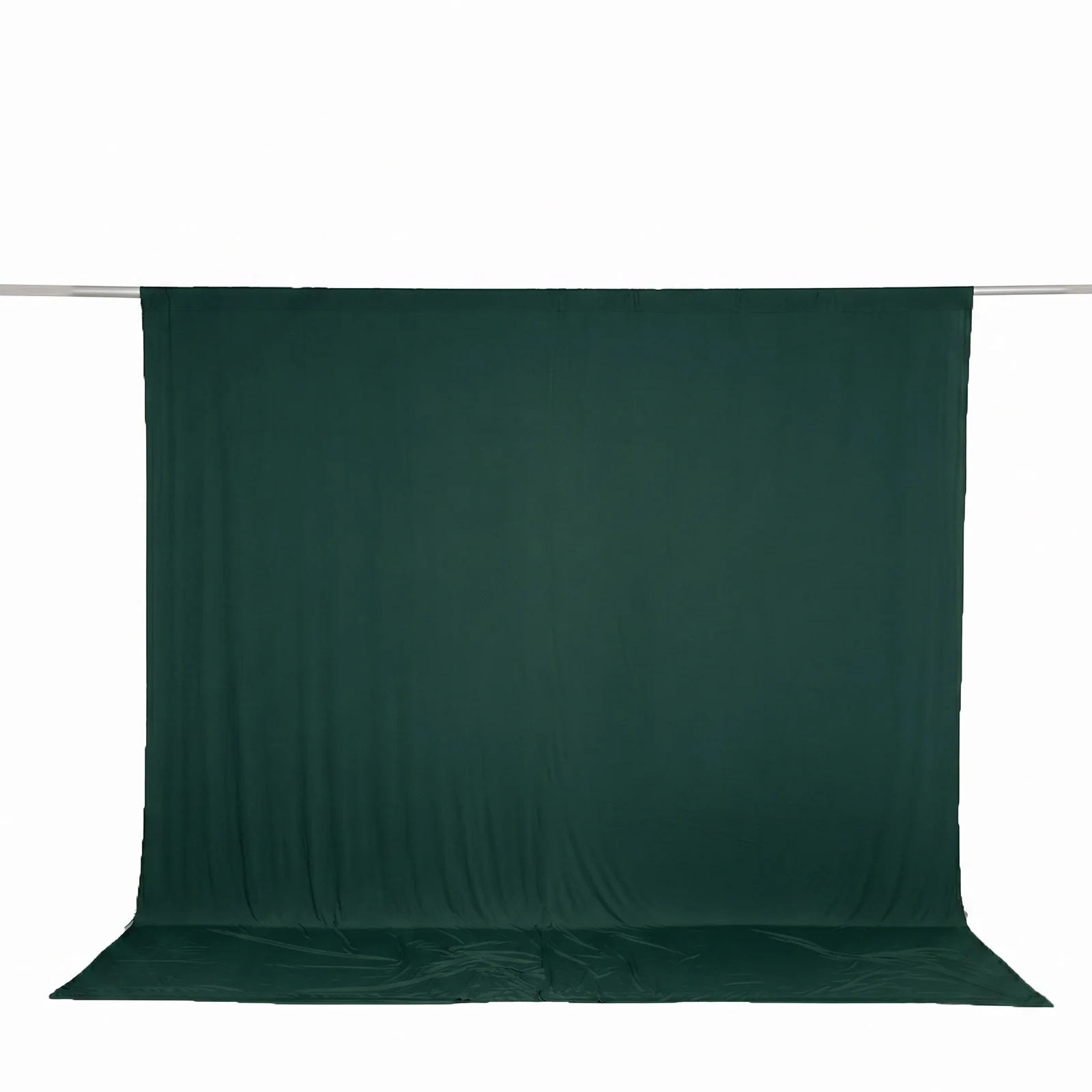 10ft x 10ft Spandex Backdrop Curtain Hunter Emerald Green, 4-Way Stretch Wrinkle-Free Photo Booth Backdrop with Rod Pockets for Wedding & Events - Image 7