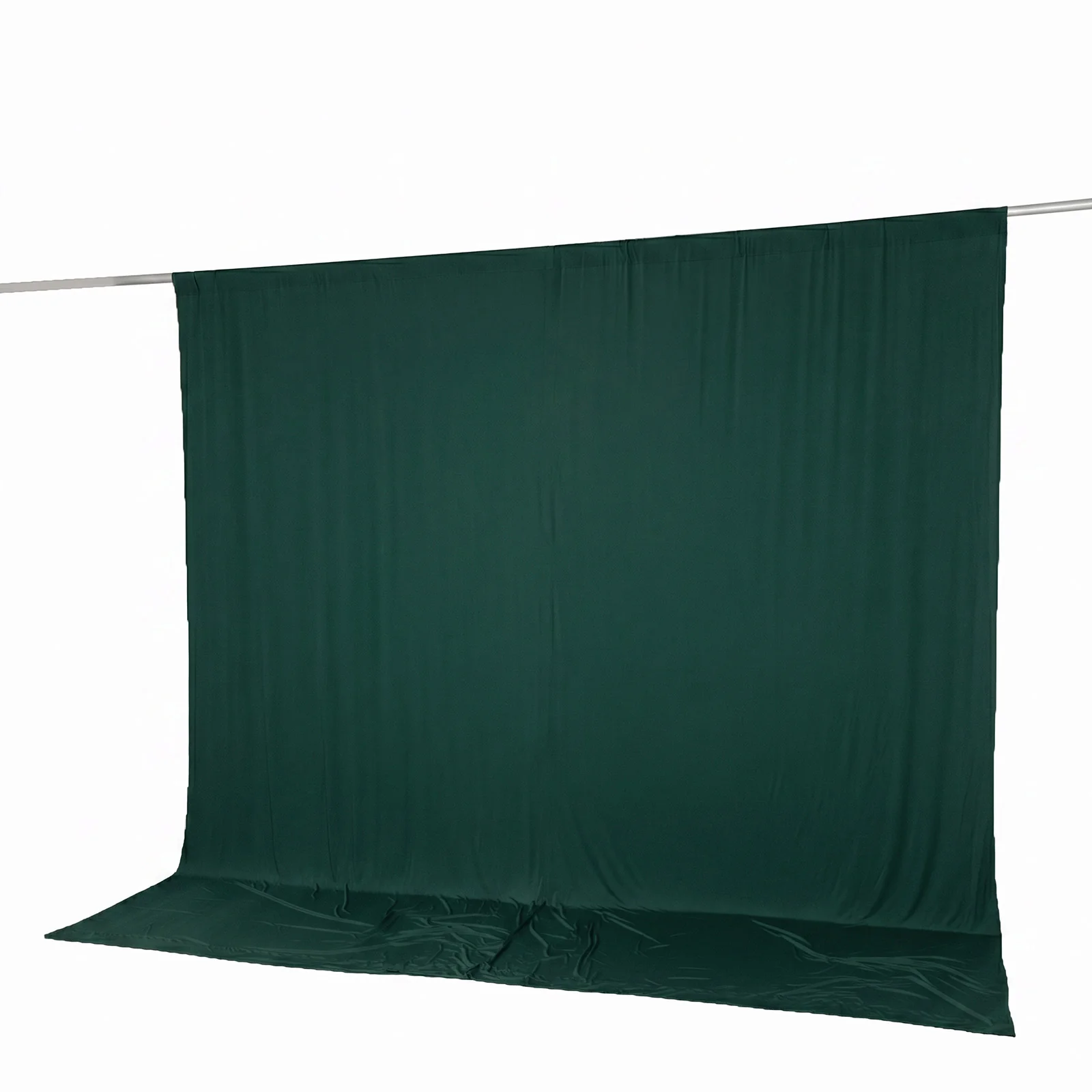 10ft x 10ft Spandex Backdrop Curtain Hunter Emerald Green, 4-Way Stretch Wrinkle-Free Photo Booth Backdrop with Rod Pockets for Wedding & Events - Image 8