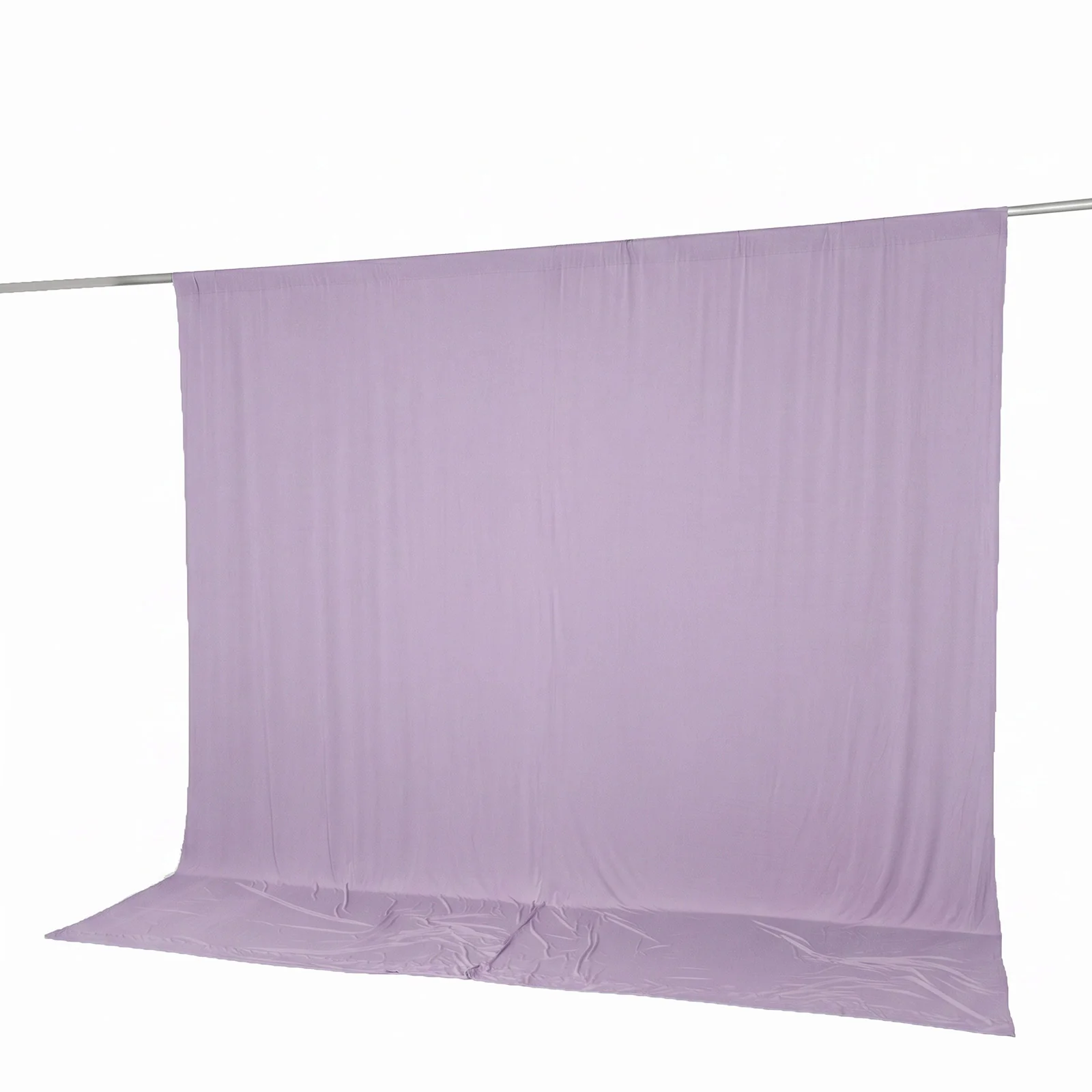 10ft x 10ft Spandex Backdrop Curtain Lavender Lilac, 4-Way Stretch Wrinkle-Free Photo Booth Backdrop with Rod Pockets for Wedding & Events - Image 8