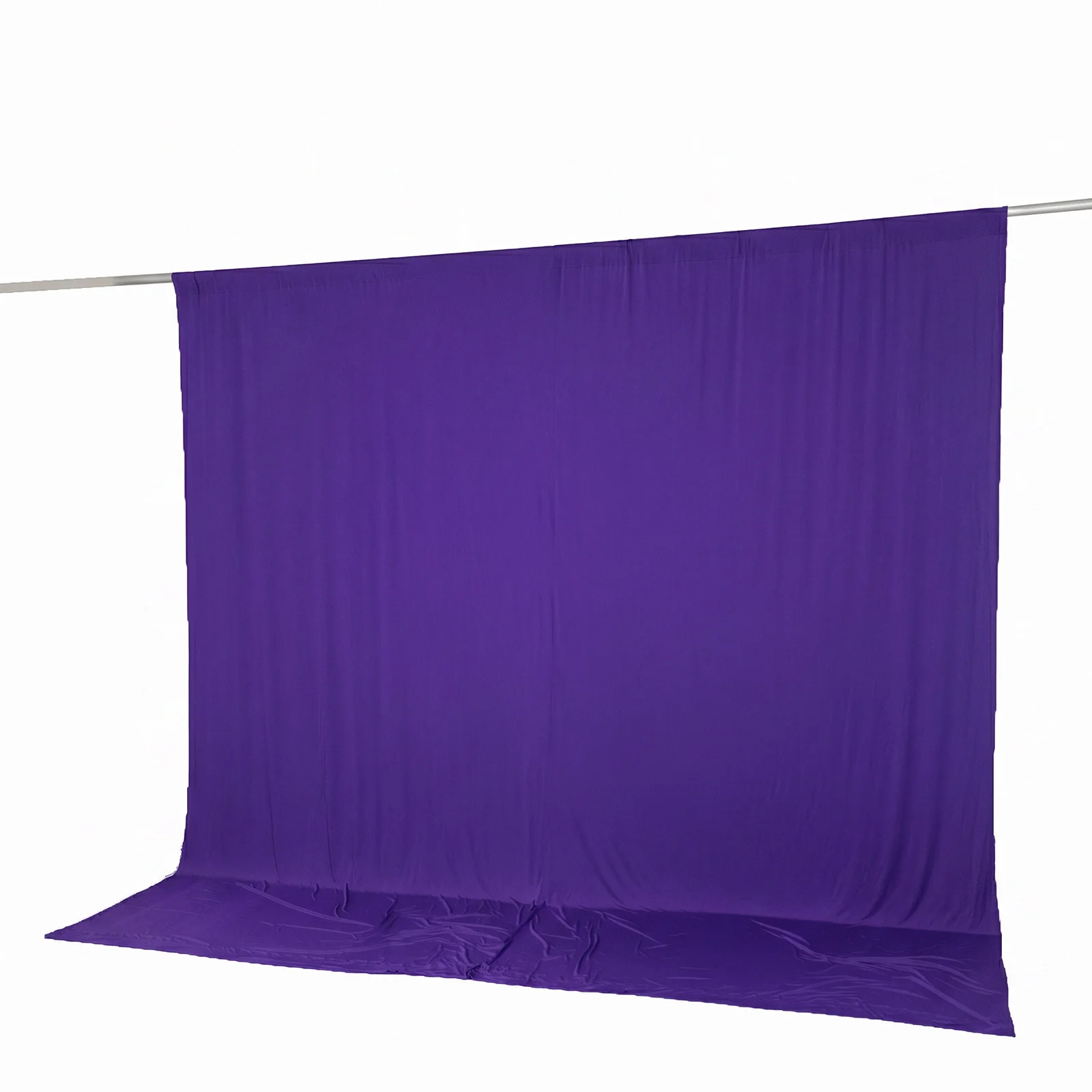 10ft x 10ft Spandex Backdrop Curtain Purple, 4-Way Stretch Wrinkle-Free Photo Booth Backdrop with Rod Pockets for Wedding & Events - Image 8