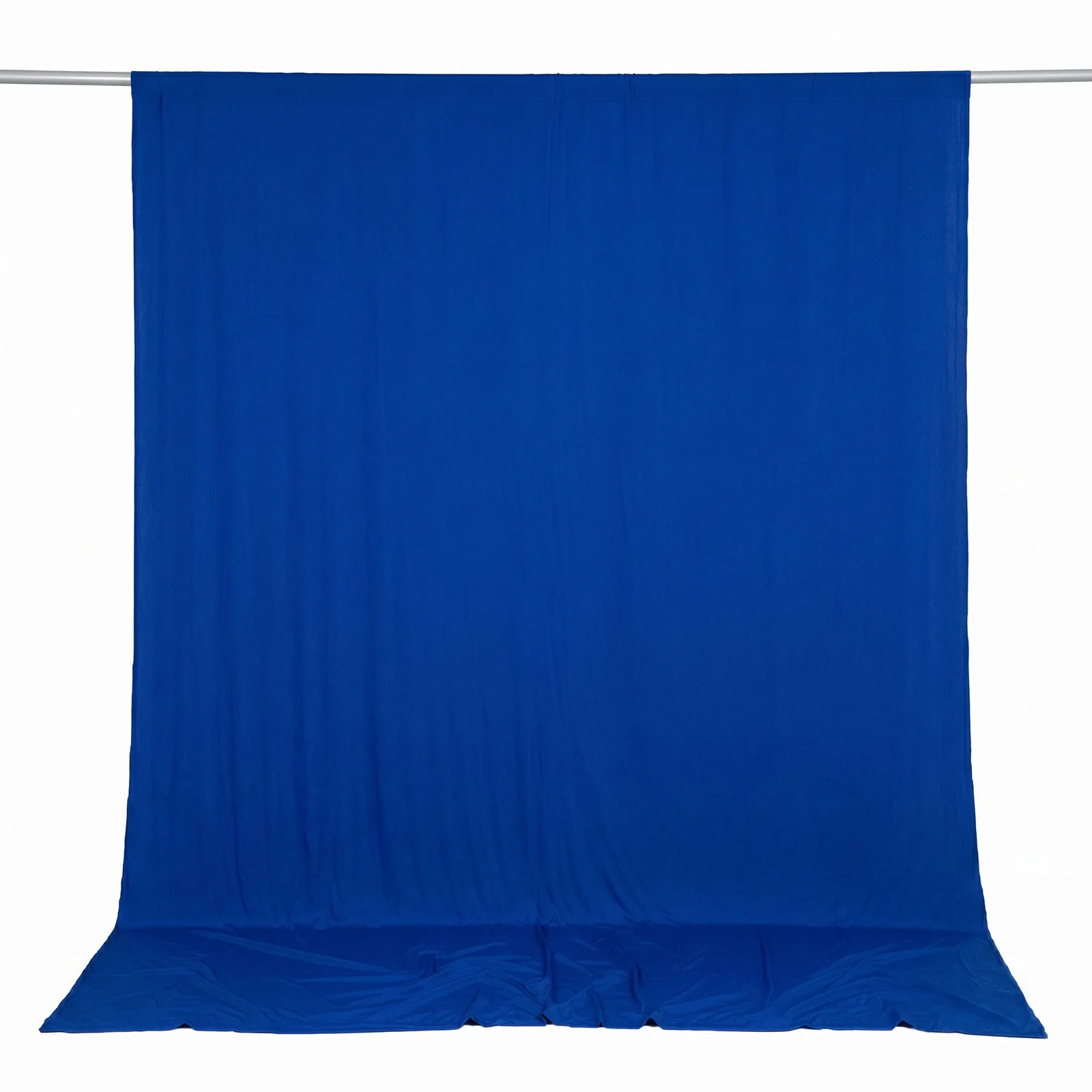 10ft x 10ft Spandex Backdrop Curtain Royal Blue, 4-Way Stretch Wrinkle-Free Photo Booth Backdrop with Rod Pockets for Wedding & Events - Image 2