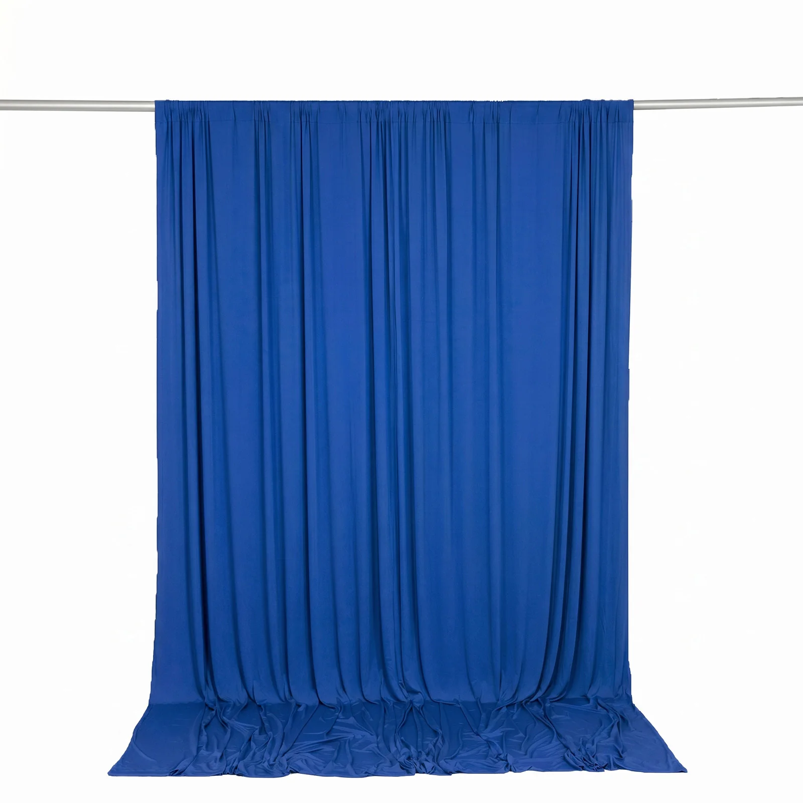 10ft x 10ft Spandex Backdrop Curtain Royal Blue, 4-Way Stretch Wrinkle-Free Photo Booth Backdrop with Rod Pockets for Wedding & Events - Image 6