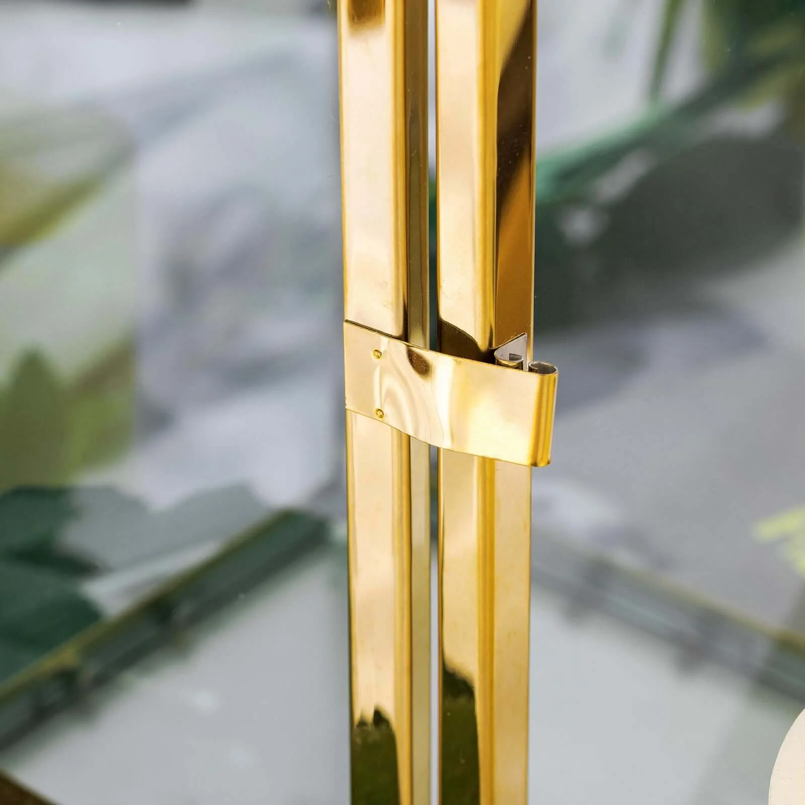 Stainless Steel Candle Lantern Vintage Top Design Gold - Outdoor Metal Patio Lantern Centerpiece 12" - Image 8
