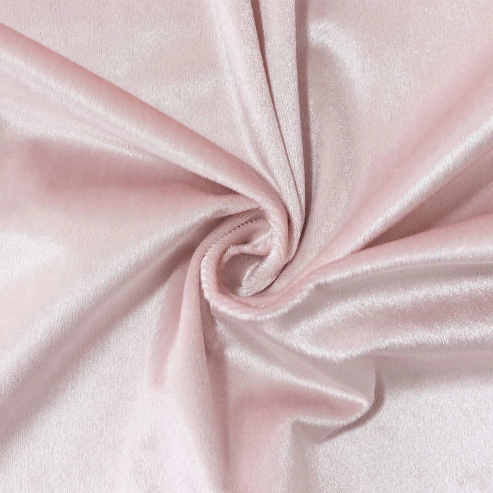 Premium Velvet 132" Round Tablecloth Blush - Reusable & Soft Table Cover - Image 8
