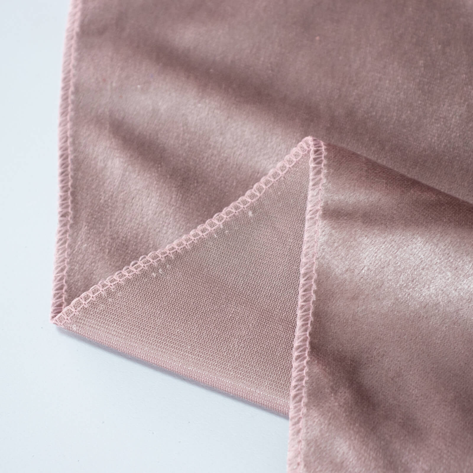 Premium Velvet 132" Round Tablecloth Mauve Cinnamon Rose - Reusable & Soft Table Cover - Image 6